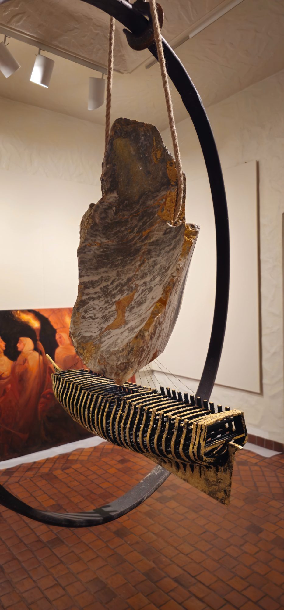 Gilded at the Fracture by Byron Ramos