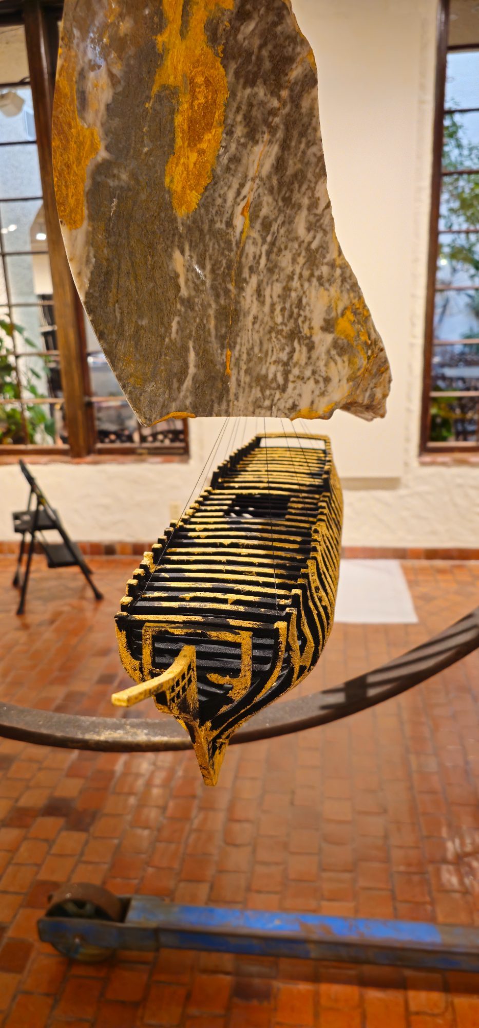 Gilded at the Fracture by Byron Ramos