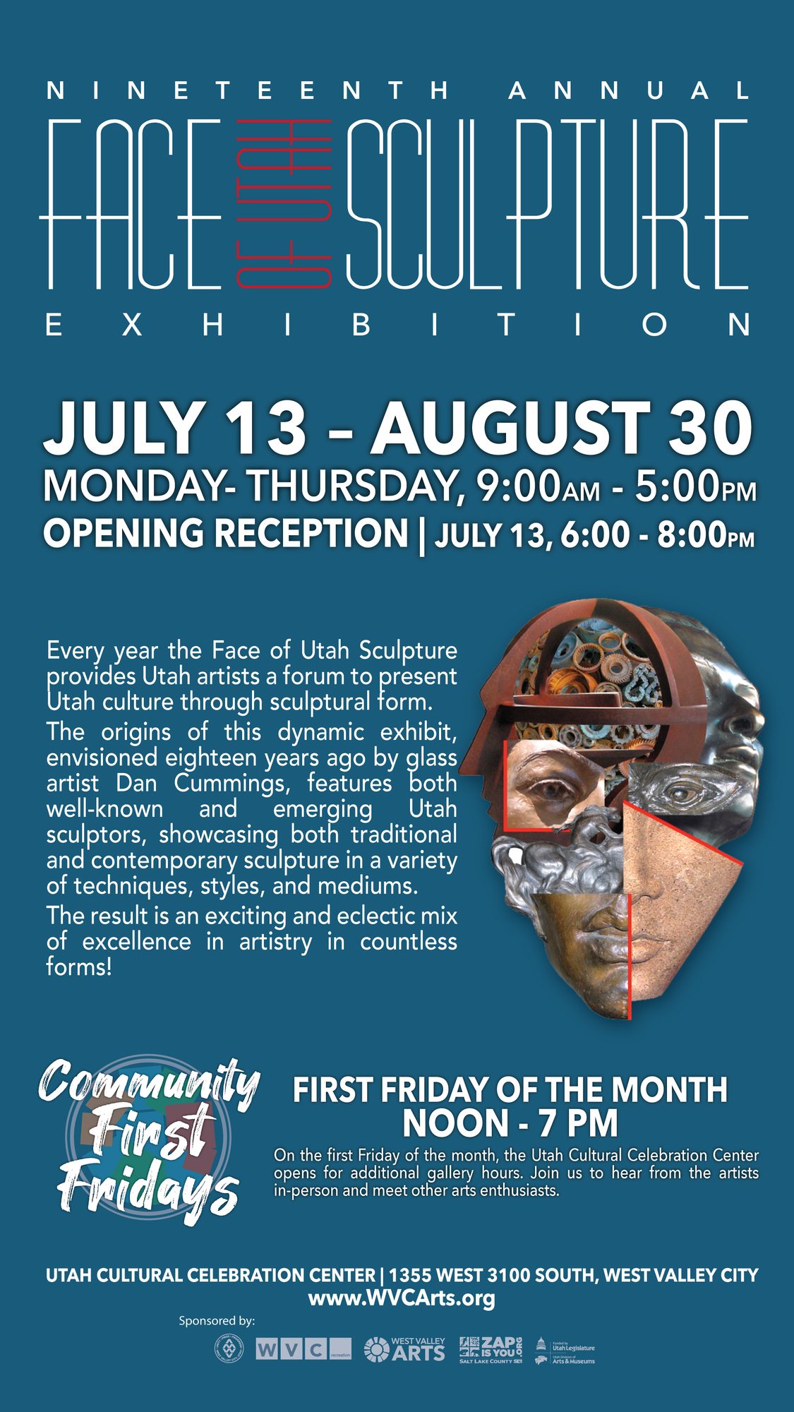 Face of Utah Sculpture · 19th Exhibition